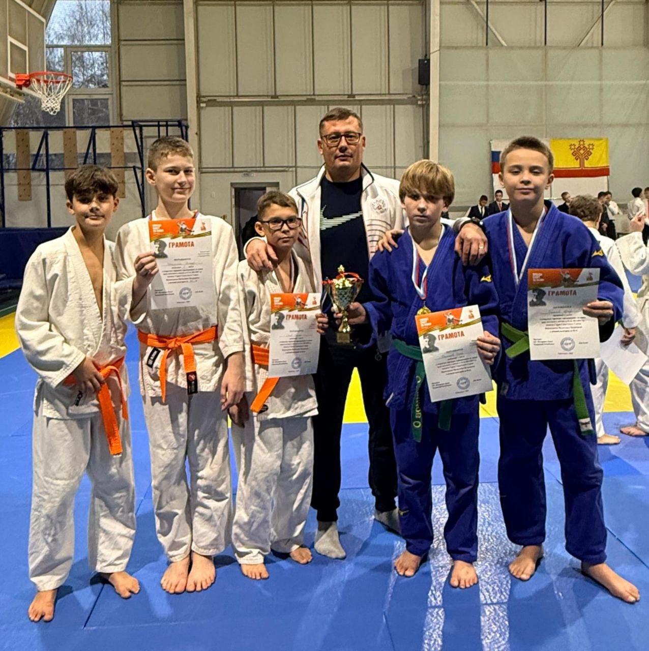 Открытые городские соревнования по дзюдо среди...